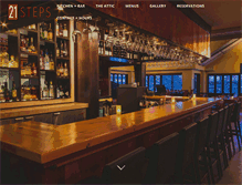 Tablet Screenshot of 21steps.ca